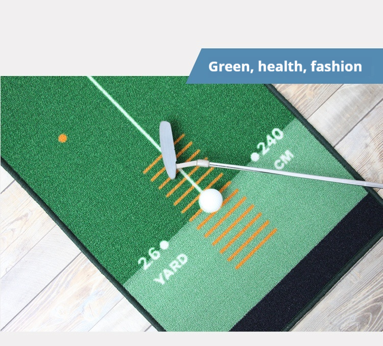 Jiecheng innendørs putter mini treningsteppe golfmatte_voghion.com