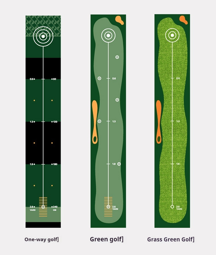 Jiecheng innendørs putter mini treningsteppe golfmatte_voghion.com