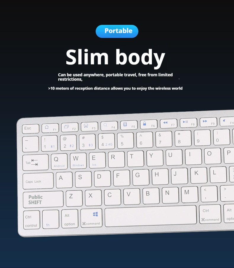 Rechargeable Keyboard And Set Compatible With Computer Mouse Accessories_voghion.com