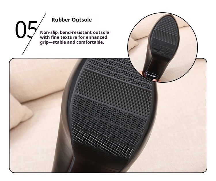 ShoeVault 2021 Autumn New Waterproof Platform Pointed Toe Stiletto High Heels Shallow Mouth Professional Business Fashion Casual_voghion.com