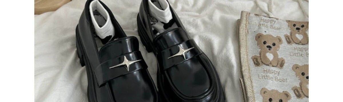 Mocassini ShoeVault con suola spessa da donna, neri, formali, con punta arrotondata, versatili, con tacco medio, antiscivolo, snellenti, per studenti_voghion.com