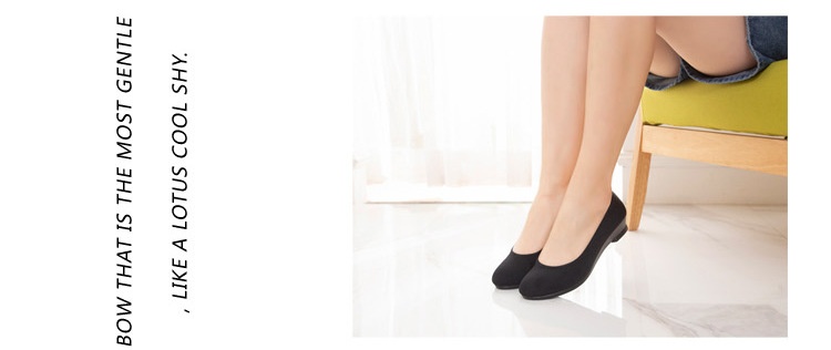 Chaussures de travail pour femmes, escarpins tendance à semelle lisse, chaussures à semelle souple style vieux Pékin, confortables et élégantes pour l'aviation d'affaires._voghion.com