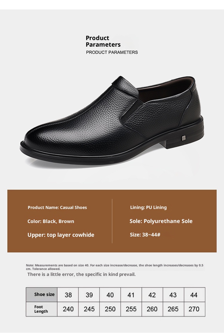 ShoeVault 2025 Herbst 2025 Herren Business-Schuh aus hochwertigem Rindsleder, atmungsaktiv, spitze Zehenpartie, für den Alltag geeignet._voghion.com