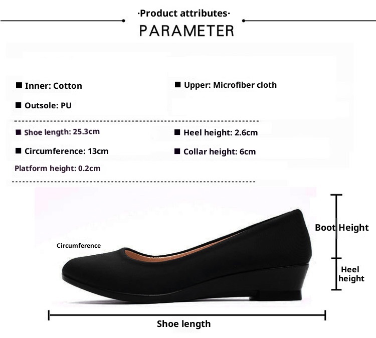 Chaussures de travail pour femmes, escarpins tendance à semelle lisse, chaussures à semelle souple style vieux Pékin, confortables et élégantes pour l'aviation d'affaires._voghion.com