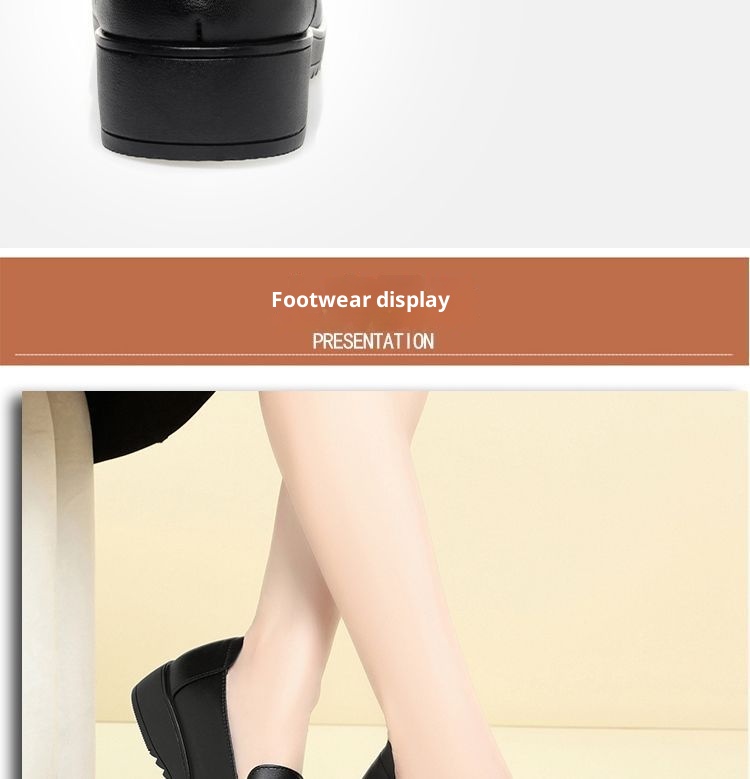 ShoeVault Original Schwarze Damen-Slipper aus Leder mit weicher Sohle – ideal für Büro, Alltag und Freizeit._voghion.com