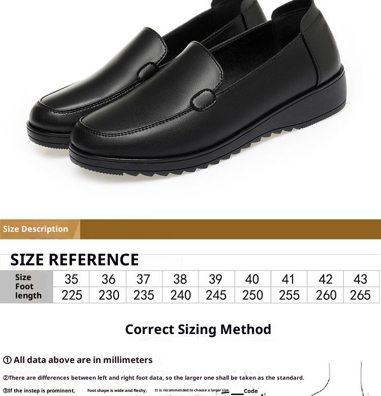 ShoeVault Original Schwarze Damen-Slipper aus Leder mit weicher Sohle – ideal für Büro, Alltag und Freizeit._voghion.com