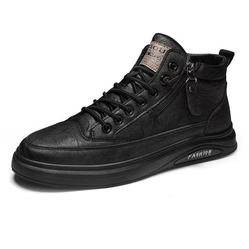 ShoeVault ShoeVault 2023 Nuove scarpe da ginnastica bianche versatili casual da uomo in stile britannico, scarpe alla moda per la primavera e l'autunno_voghion.com