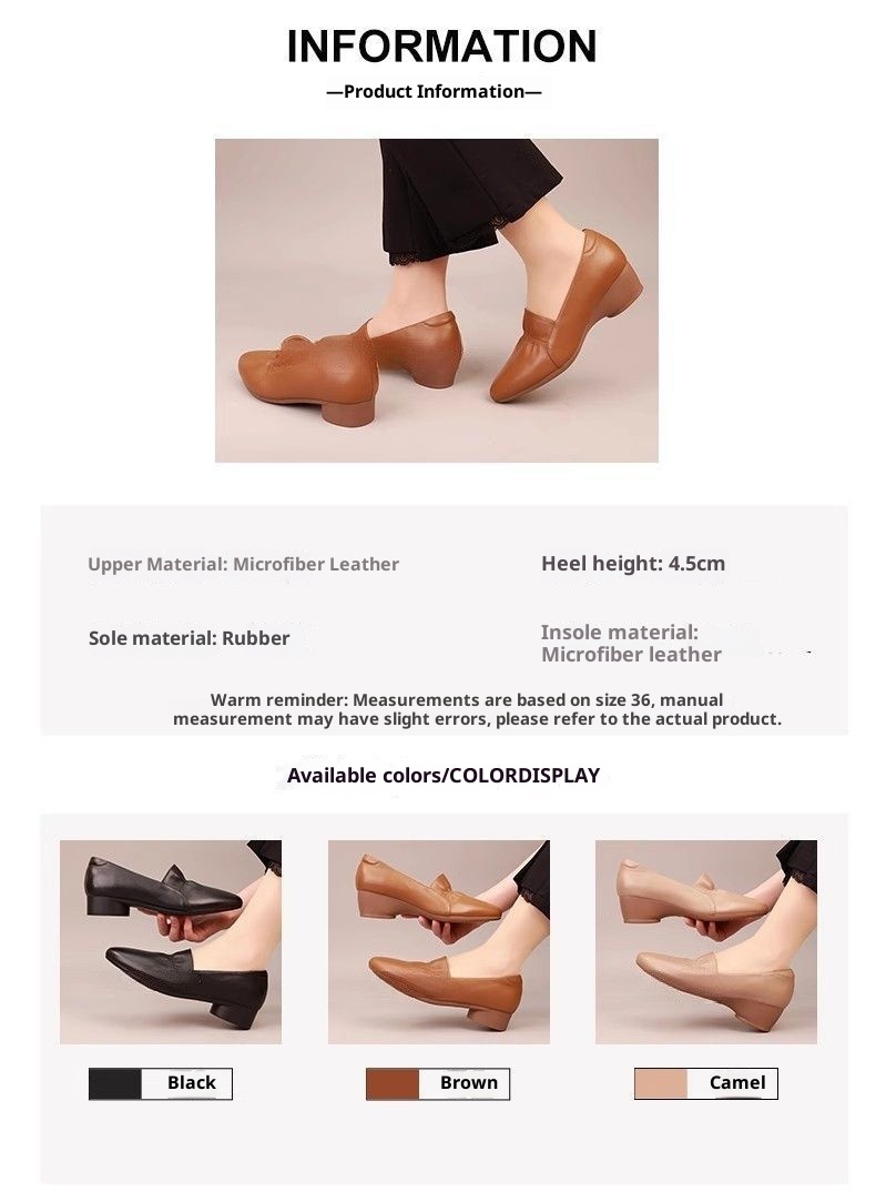 ShoeVault Französischer Stil – Neue bequeme Damenschuhe für Frühling und Herbst: Flacher Schaft, weiche Ledersohle, rutschfest und ermüdungsfrei_voghion.com