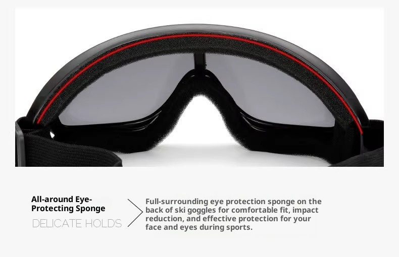 001 Cross-border For Men And Women, Professional Anti-fog Glasses, Adult Mountaineering Sunglasses, Windproof, Sandproof,_voghion.com