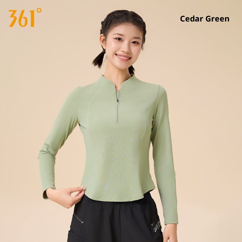 361 Abbigliamento Fitness Donna Set 2025 Nuovo Autunno Inverno Sportivo di Alta Qualità Corsa Mattutina Yoga Top Per Donna_voghion.com