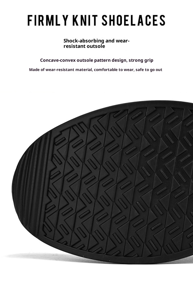 001 2025 New Men's Casual Agan Sports Sneakers Trendy Versatile White Lightweight Slip-On Running Shoes_voghion.com