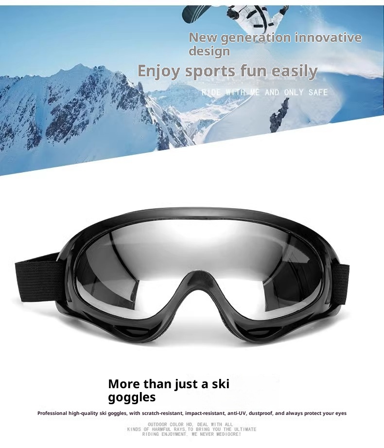 001 Cross-border For Men And Women, Professional Anti-fog Glasses, Adult Mountaineering Sunglasses, Windproof, Sandproof,_voghion.com