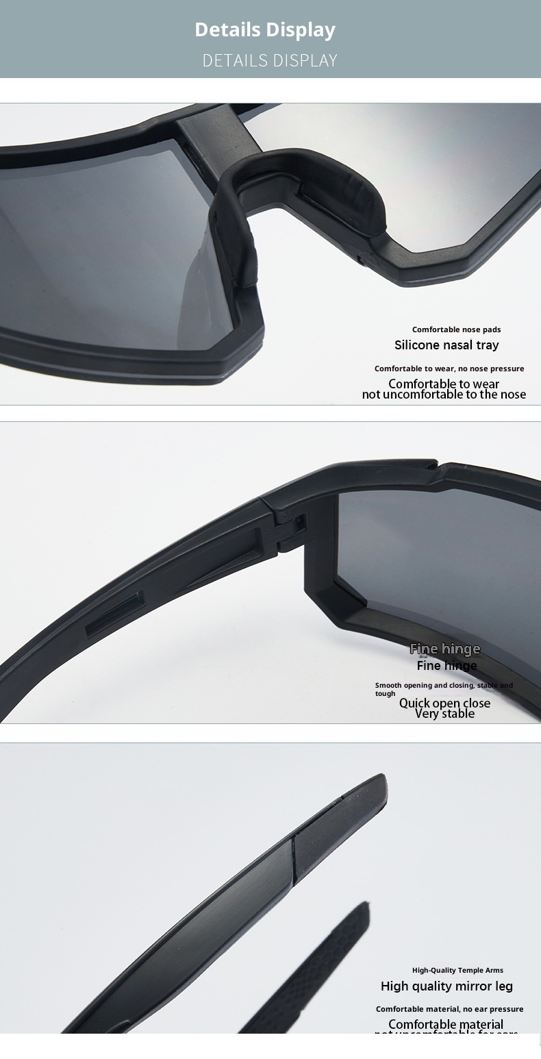 001 2025 New Ultra-Light Sports Cycling Ski Mountaineering Goggles High-End Trendy UV Protection Sunglasses For Women_voghion.com