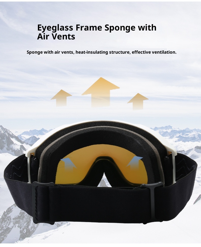 001 2025 Winter New Adult Double-Layer Anti-Fog HD Aspheric Snow Protection Mountaineering Ski Goggles Anti-Snow Blindness_voghion.com