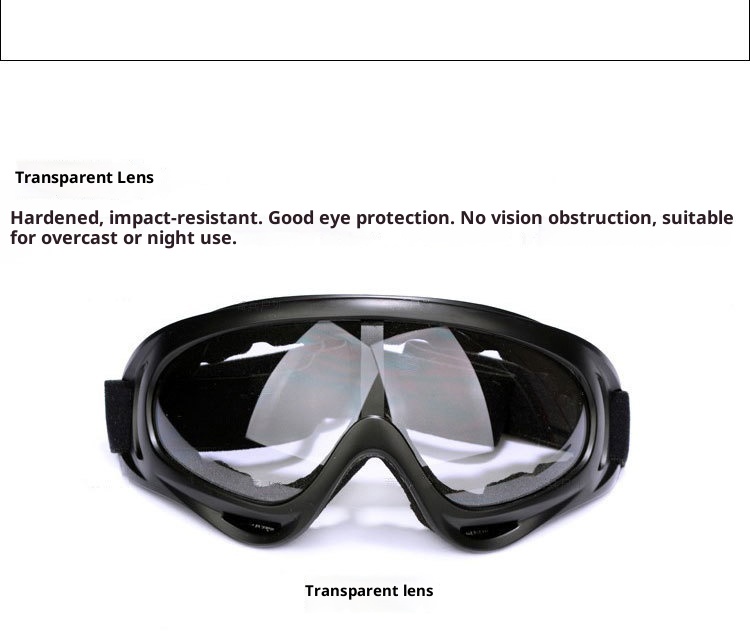 001 X400 Unisex Sports Protective Windproof Children's Ski Goggles Outdoor Motorcycle Riding Glasses_voghion.com