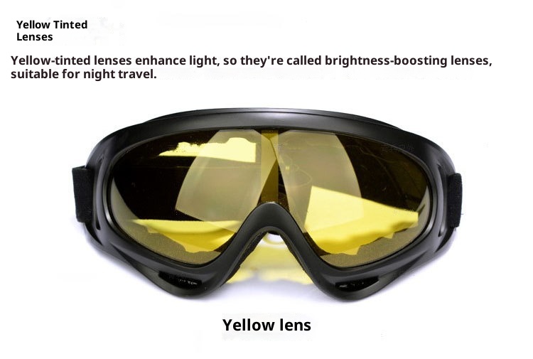 001 X400 Unisex Sports Protective Windproof Children's Ski Goggles Outdoor Motorcycle Riding Glasses_voghion.com