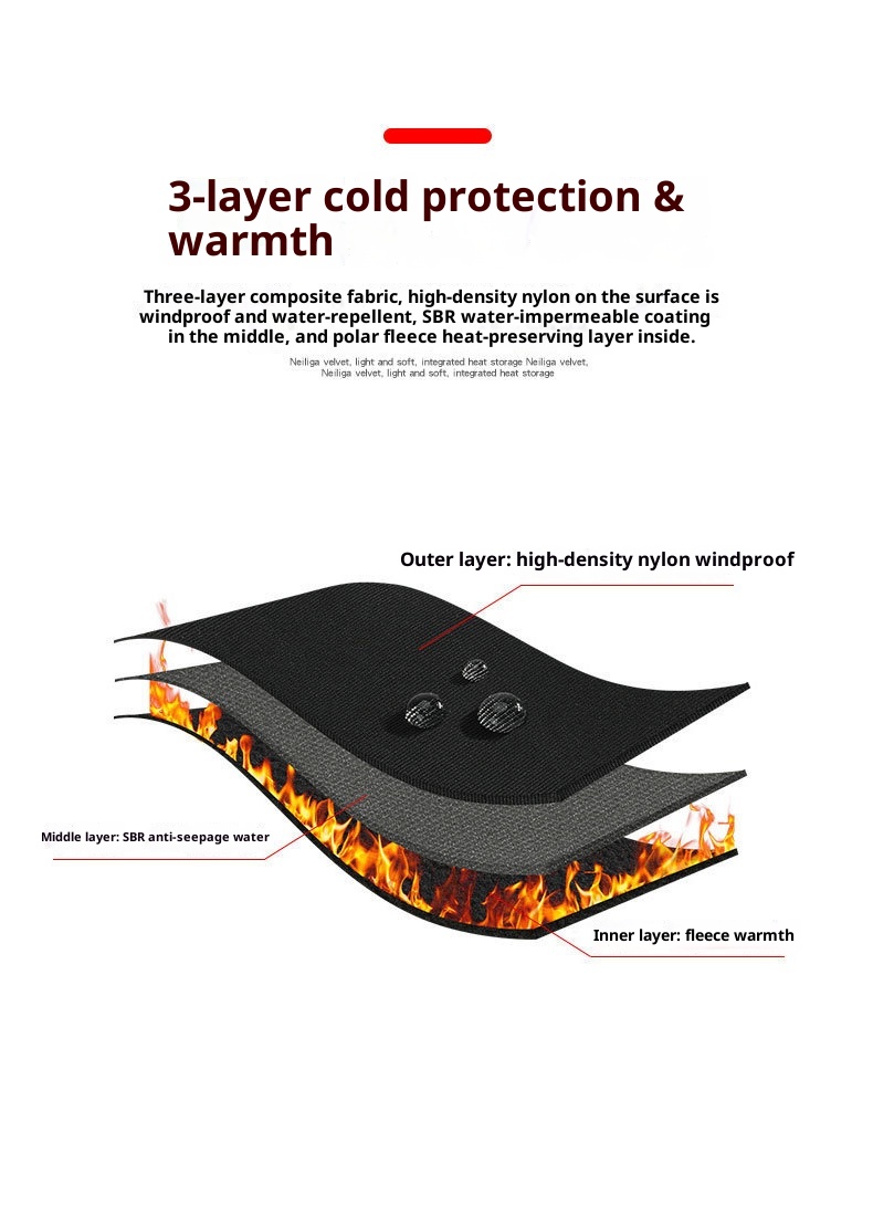 ActiveGo Winter Warm Sportfietsen Voor Mannen En Vrouwen Outdoor Bergbeklimmen Waterdicht Antislip Winddicht Skiën Touchscreen_voghion.com