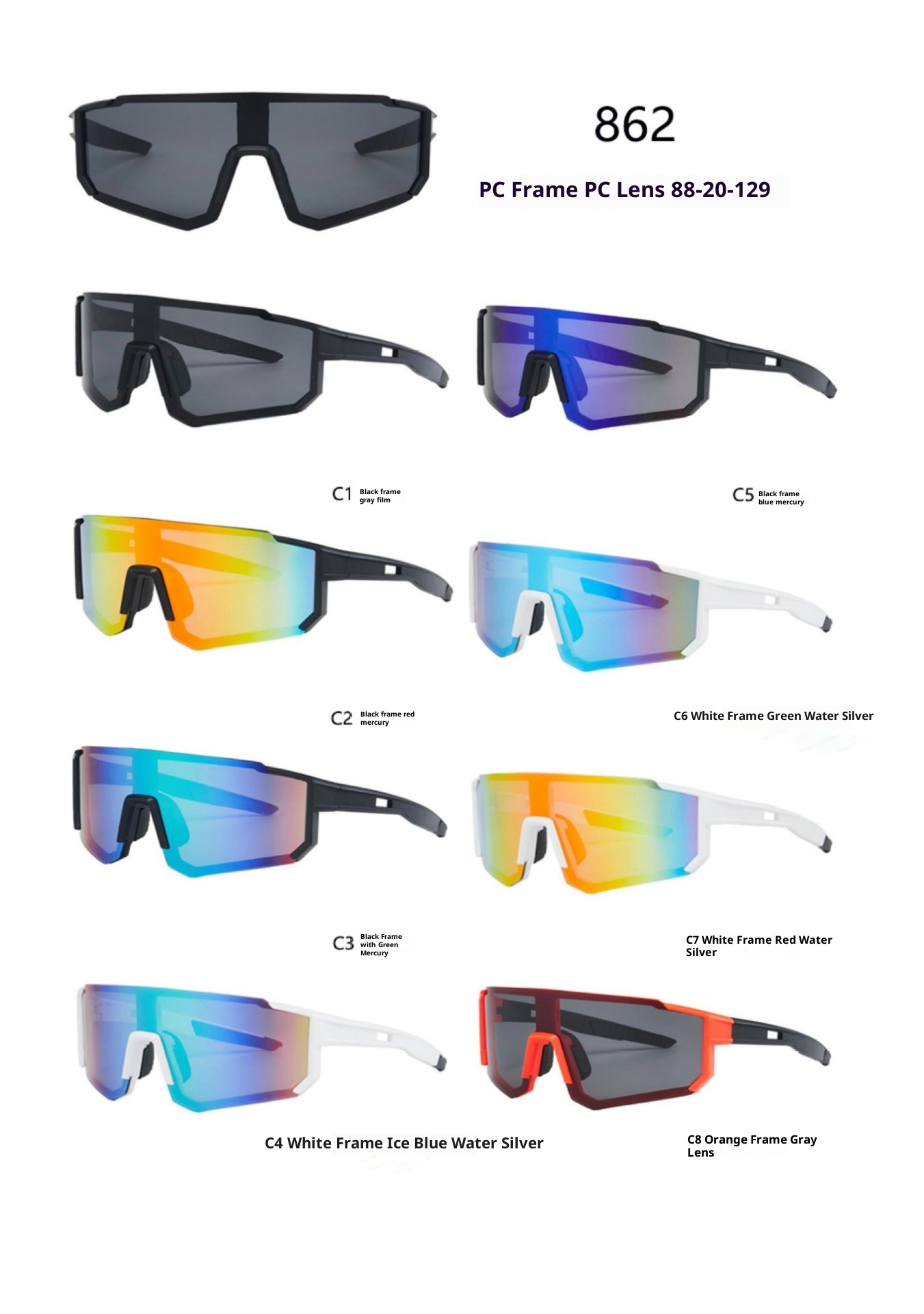 001 2025 New Ultra-Light Sports Cycling Ski Mountaineering Goggles High-End Trendy UV Protection Sunglasses For Women_voghion.com