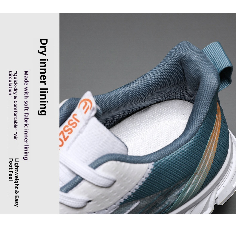 001 2025 Autumn New Sneakers Export Men's One-Piece Dropshipping Lace-Up Running Fashion Trend Shoes For Men_voghion.com