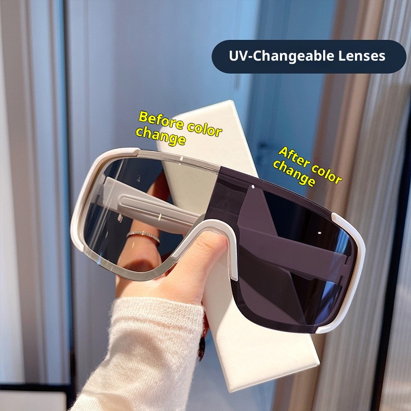 001 25 Kaynak Üretici Renk Değiştiren Bisiklet Açık Hava Sporları Erkekler UV Korumalı Dağcılık Gözlüğü Kadınlar Kayak_voghion.com