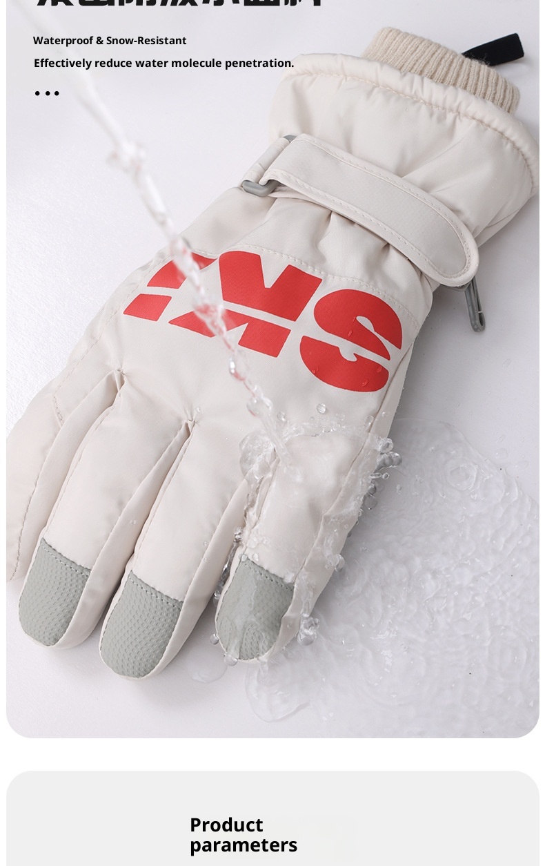 ActiveGo Winter For Women, Warm And Cold-Proof, Outdoor Sports Skiing, Fleece-Lined, Thickened, Waterproof,_voghion.com