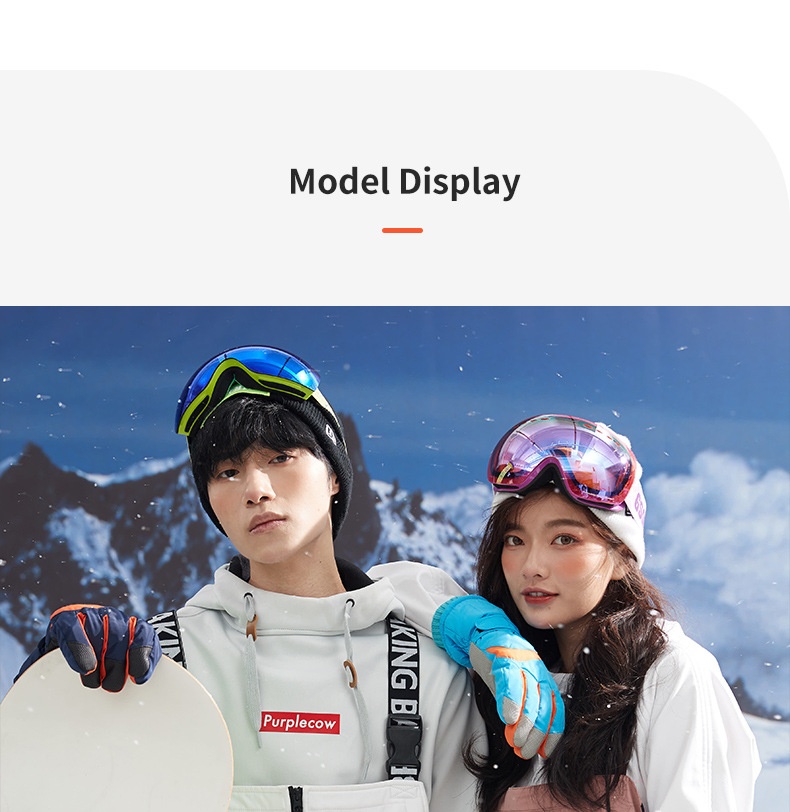 ActiveGo Wholesale Ski Winter Men And Women Couples Outdoor Sports Cold-Proof Waterproof Fleece-Lined Cycling Thermal Gloves_voghion.com