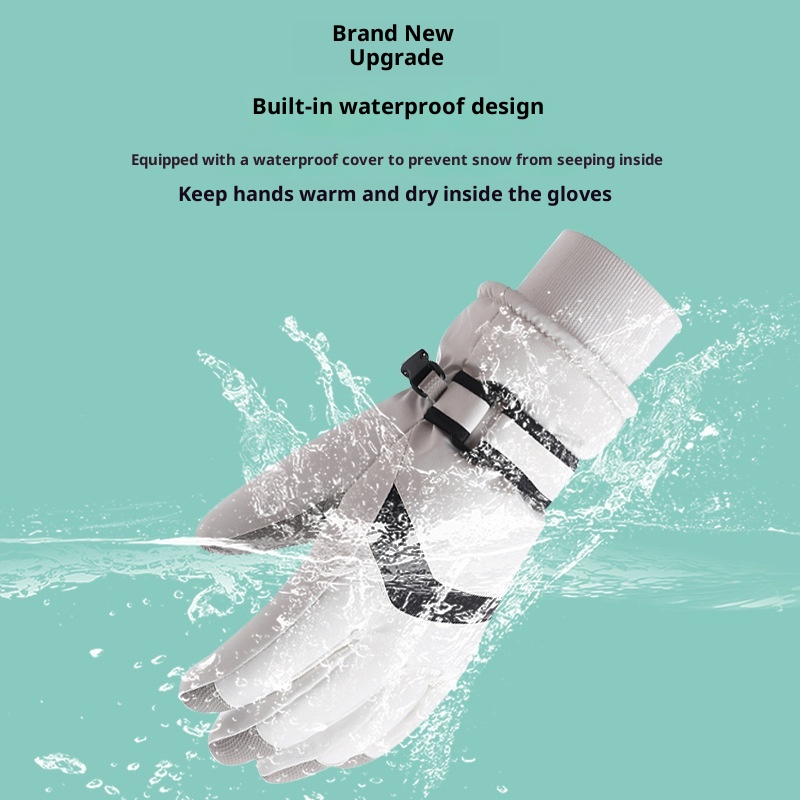 ActiveGo Children's Ski Gloves Factory Direct Wholesale Boys And Girls Full Sizes Winter Outdoor Skiing Snow Play Essentials Can_voghion.com