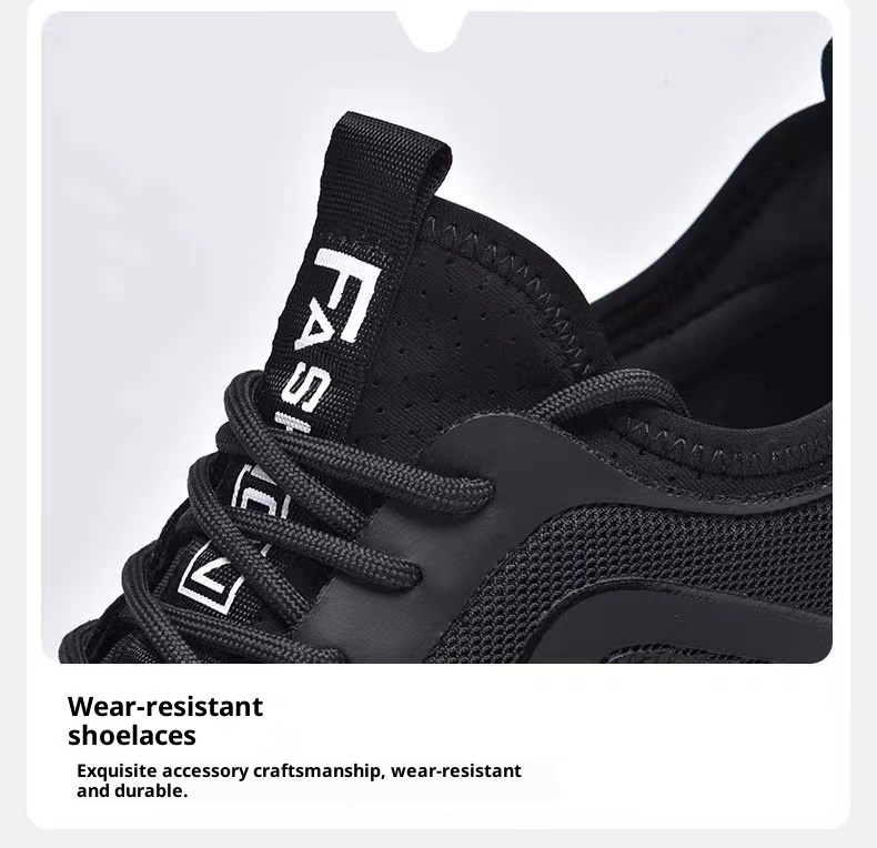 001 Cross-Border Comfortable Lace-Up Casual Trendy Round Toe Internet Celebrity Same Style Lightweight Breathable Wholesale_voghion.com