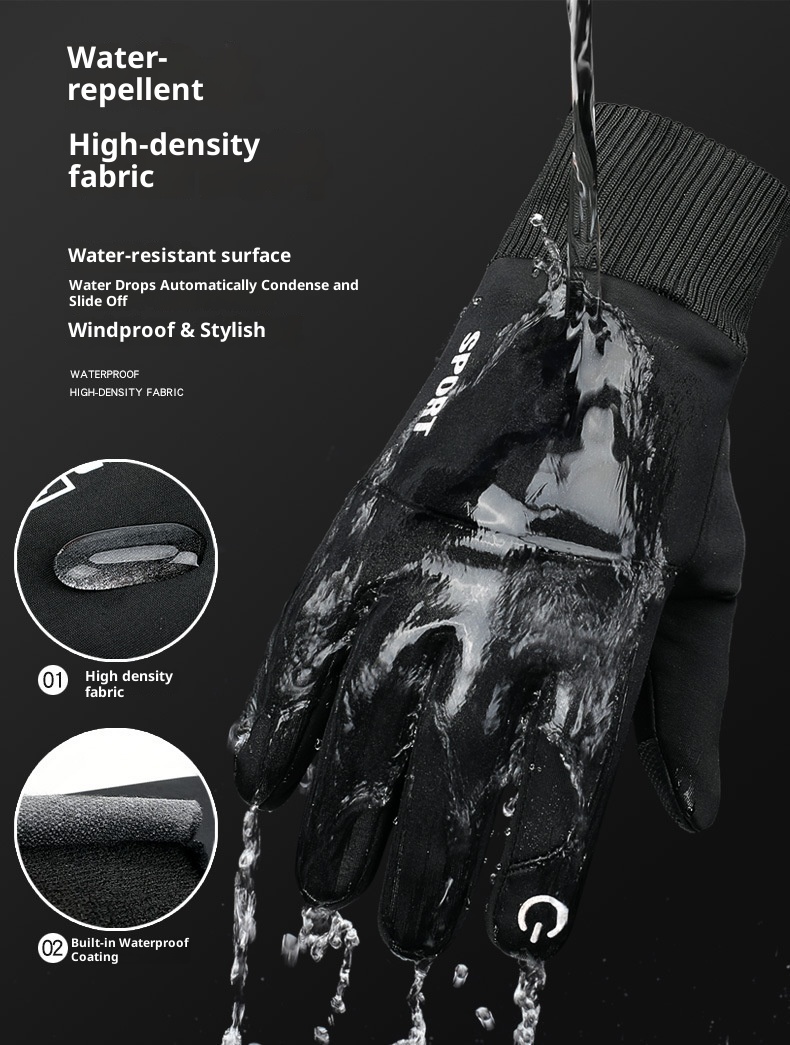 ActiveGo Winter Warm Sportfietsen Voor Mannen En Vrouwen Outdoor Bergbeklimmen Waterdicht Antislip Winddicht Skiën Touchscreen_voghion.com