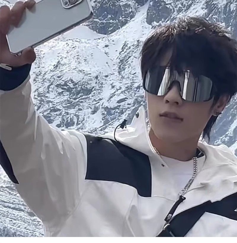 Lunettes de ski/vélo de montagne/route/VTT à monture large, coupe-vent, pour activités de plein air (001)._voghion.com