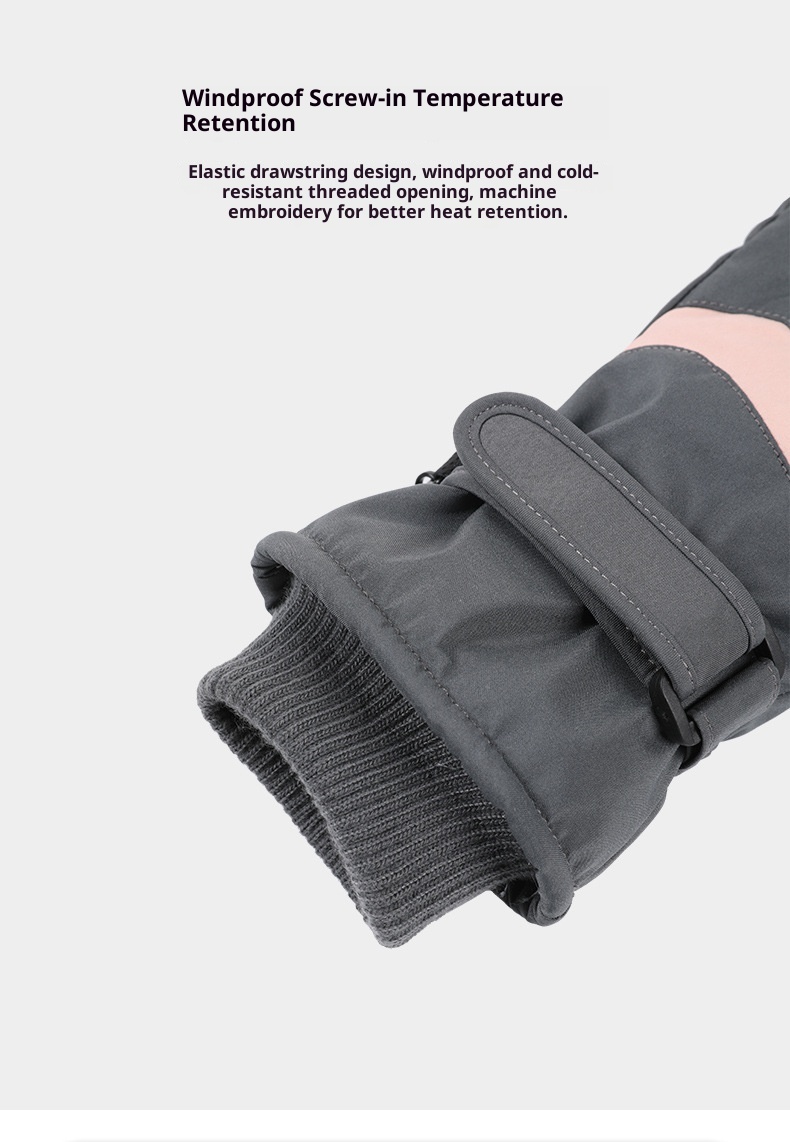 ActiveGo Winter Ski Voor Mannen En Vrouwen Buitensporten Fietsen Bergbeklimmen Sneeuw Warme Handschoenen Verdikt Winddicht Waterdicht_voghion.com