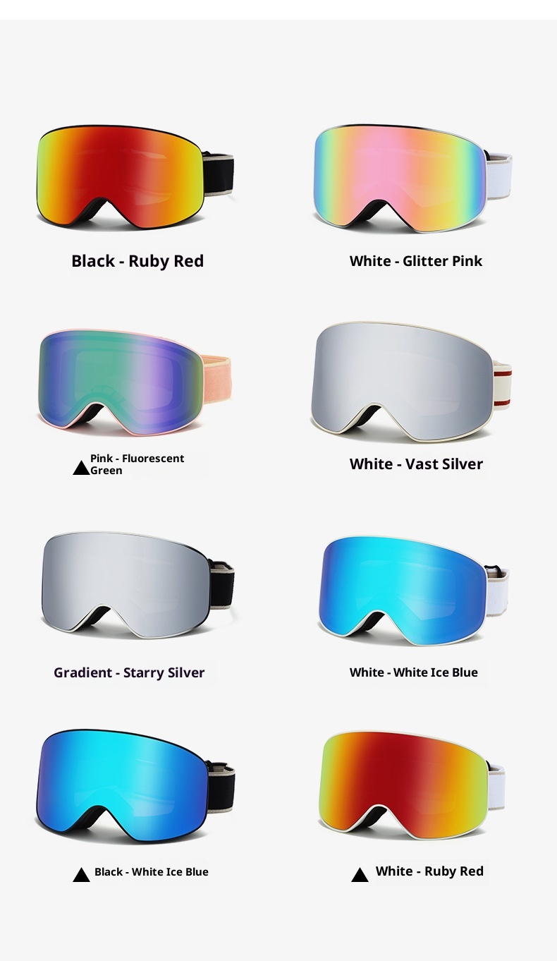 001 Cross-border New Double-layer Anti-fog Ski For Men And Women, Wholesale Outdoor Mountaineering Windproof Goggles_voghion.com