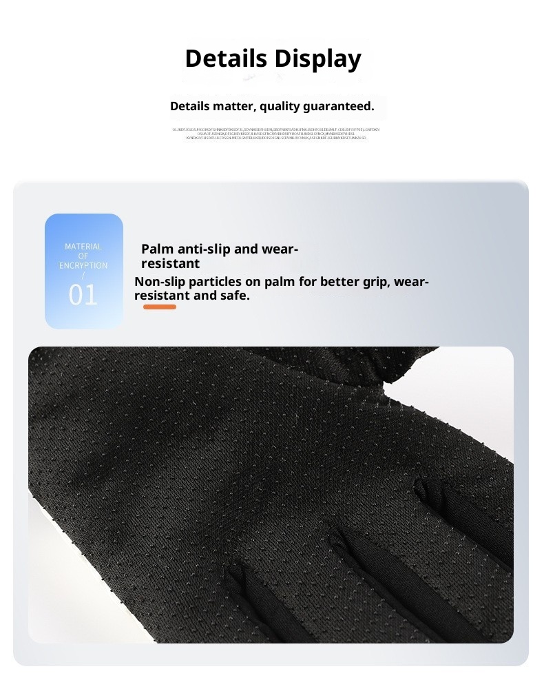 001 Outdoor Sports Warm Winter Fleece-Lined Ski Thickened Waterproof Cycling Windproof Cold-Proof Gloves Wholesale_voghion.com
