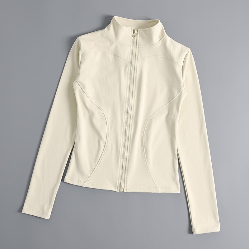 Nuova giacca fitness da donna aderente, ad asciugatura rapida, con protezione solare, dimagrante, a maniche lunghe, professionale, per corsa, allenamento sportivo e yoga_voghion.com