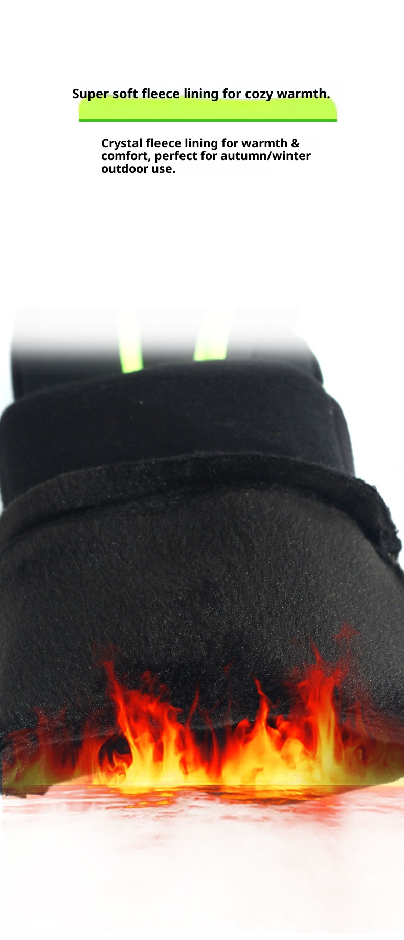 Guanti invernali ActiveGo da uomo per ciclismo, sport all'aria aperta, impermeabili, caldi, a dita intere, per sci, guida, touchscreen, in cotone_voghion.com