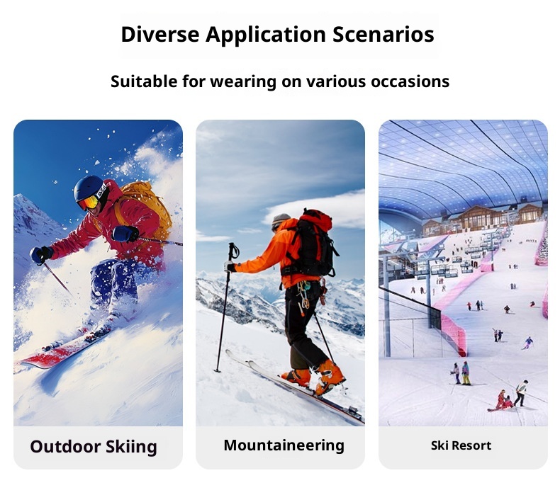 001 Gafas de esquí protectoras exclusivas para montañismo, resistentes al viento y a los impactos, para ciclismo y esquí._voghion.com