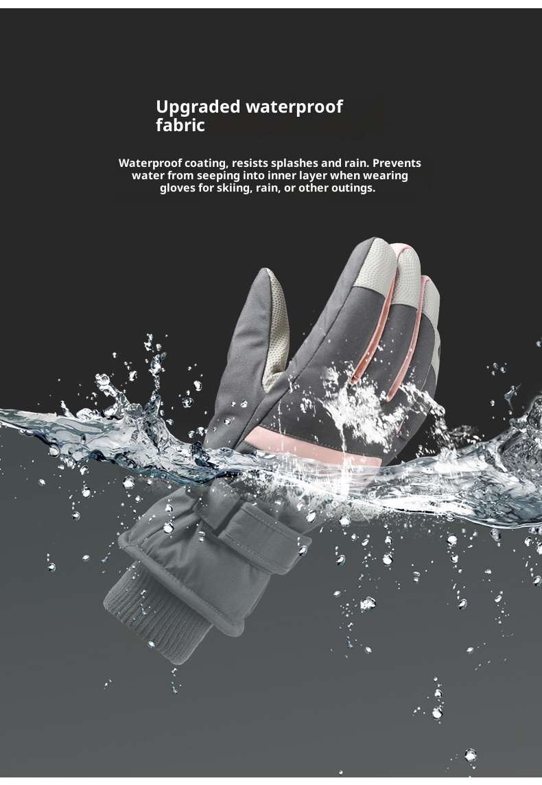ActiveGo Winter Ski Voor Mannen En Vrouwen Buitensporten Fietsen Bergbeklimmen Sneeuw Warme Handschoenen Verdikt Winddicht Waterdicht_voghion.com
