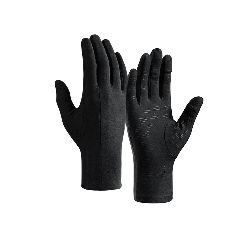 Guanti da sci ActiveGo Outdoor per uomo e donna, invernali, caldi, antivento, antifreddo, con dita ribaltabili e touchscreen, da corsa_voghion.com