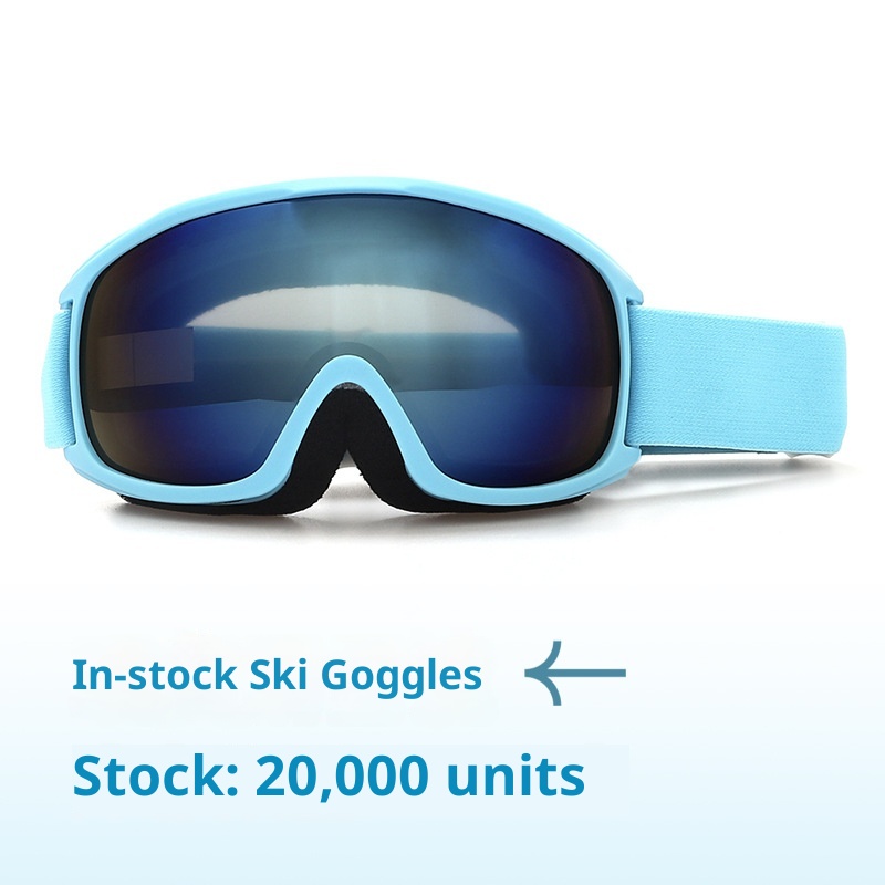 001 Manufacturer In-Stock Spherical Double-Layer Anti-Fog Ski Glasses Prescription Adult Snow Protective Goggles_voghion.com