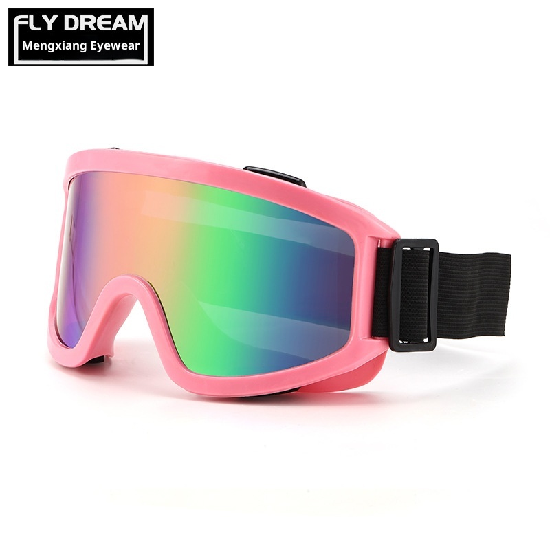 001 Neue Outdoor-Schneebrille Bergsteigen Sport Reiten Motorrad Wind Sand Bunte Skibrille_voghion.com