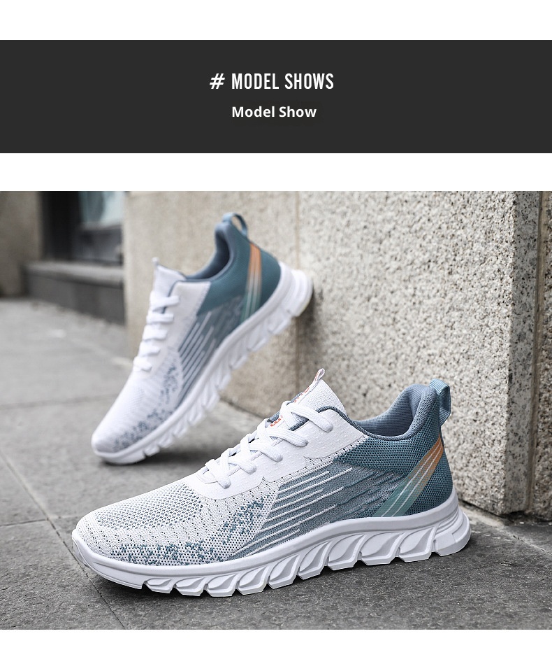 001 2025 Autumn New Sneakers Export Men's One-Piece Dropshipping Lace-Up Running Fashion Trend Shoes For Men_voghion.com
