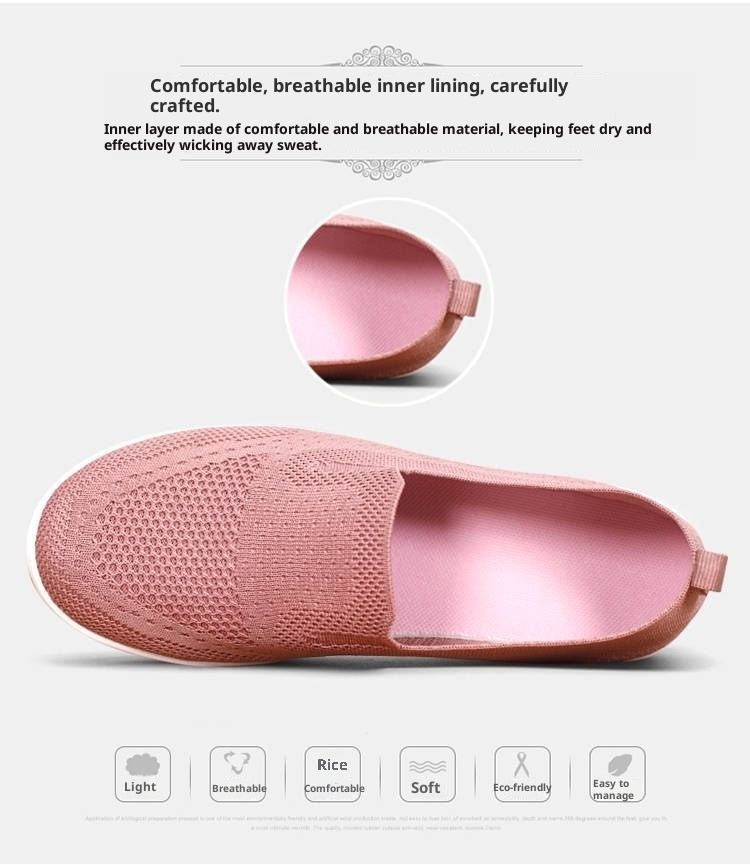 001 Scarpe da ballo casual estive nuove 2023 alla moda, comode, traspiranti, versatili, slip-on, a dondolo_voghion.com