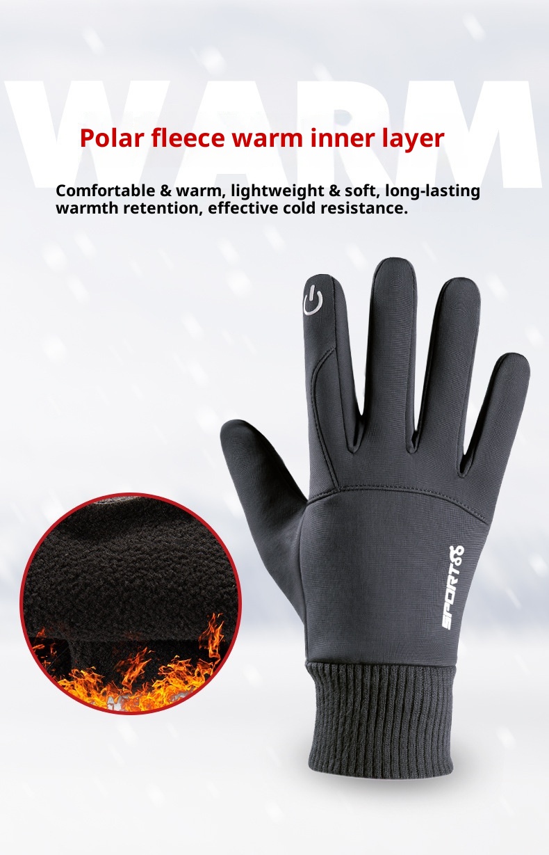ActiveGo Winter Warm Sportfietsen Voor Mannen En Vrouwen Outdoor Bergbeklimmen Waterdicht Antislip Winddicht Skiën Touchscreen_voghion.com