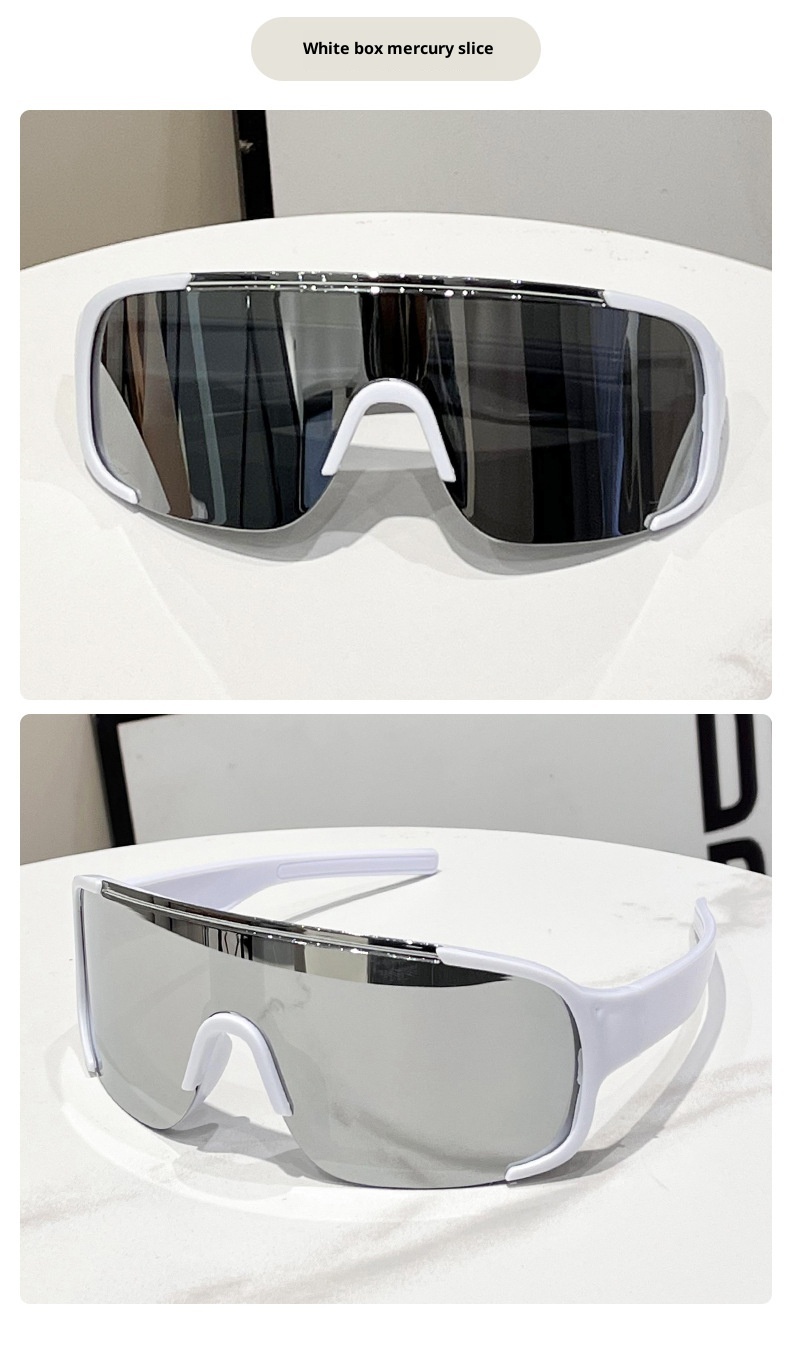 Gafas de esquí y montaña para hombre, resistentes al viento, para ciclismo y deportes al aire libre, con montura grande y gafas de sol integradas. Modelo 001._voghion.com