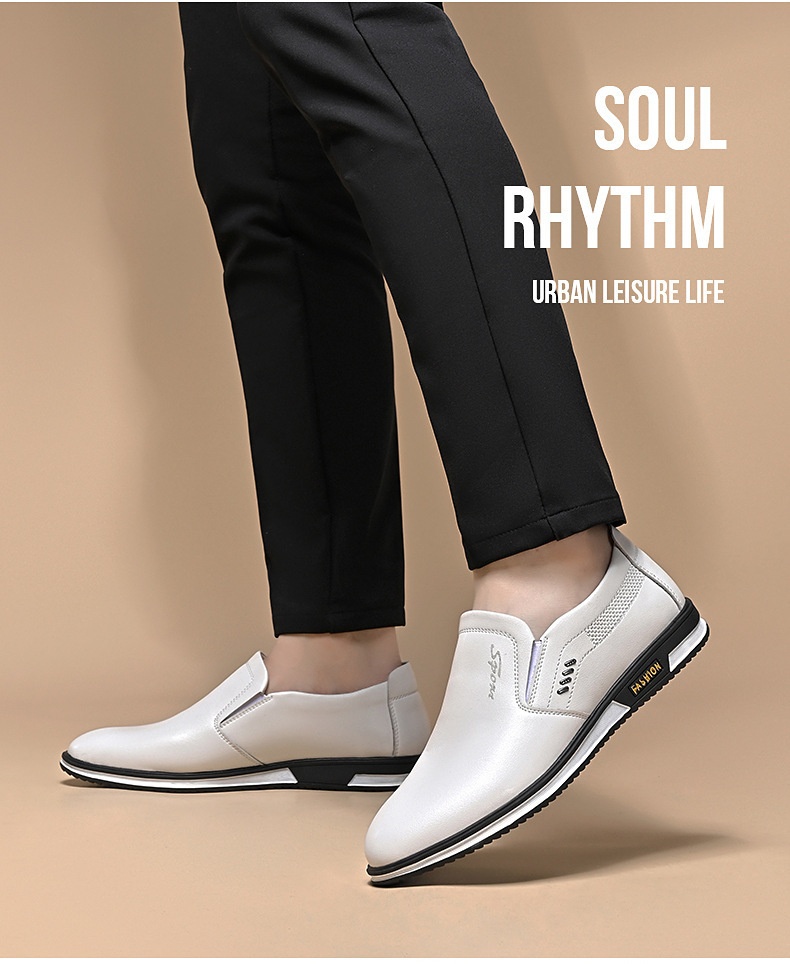 001 2025 Scarpe casual da uomo in pelle slip-on bianche in stile britannico, di grandi dimensioni, per l'autunno_voghion.com