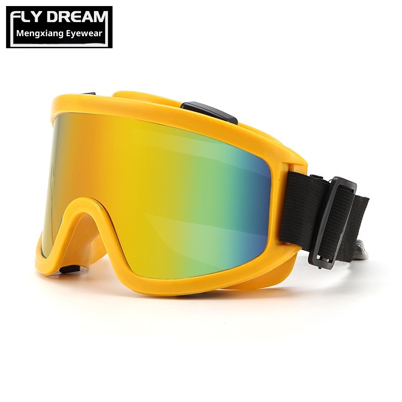 001 Neue Outdoor-Schneebrille Bergsteigen Sport Reiten Motorrad Wind Sand Bunte Skibrille_voghion.com