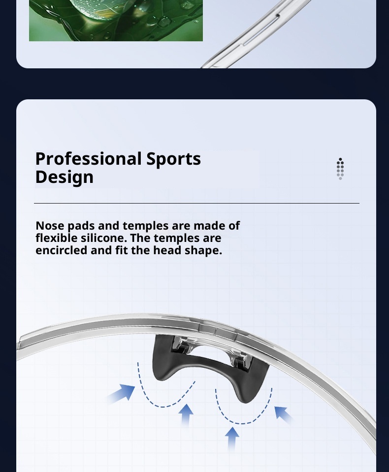 Lunettes de cyclisme intelligentes à changement de couleur 001 pour hommes et femmes, protection UV, lunettes de vélo, de course à pied et de ski en extérieur, résistantes à la poussière_voghion.com