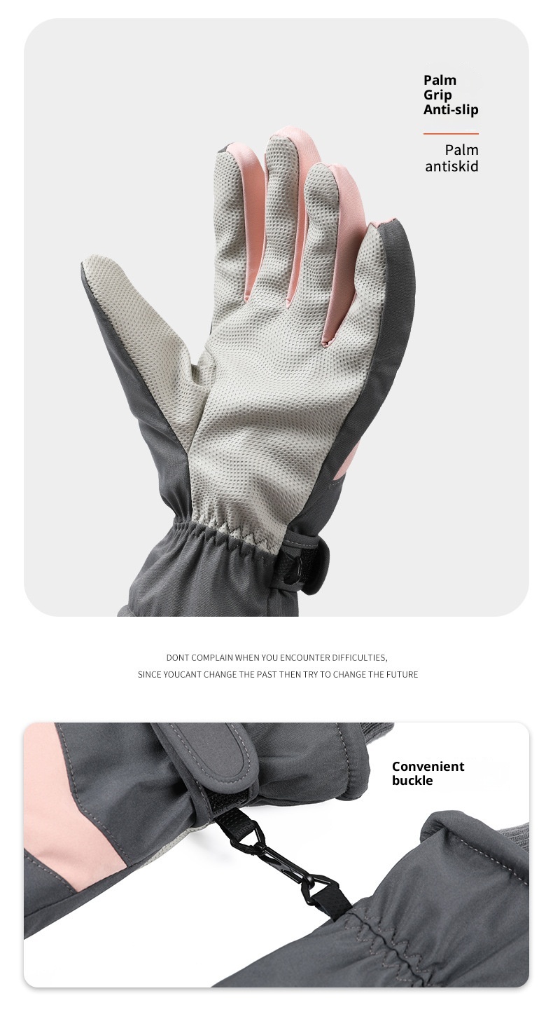 ActiveGo Winter Ski Voor Mannen En Vrouwen Buitensporten Fietsen Bergbeklimmen Sneeuw Warme Handschoenen Verdikt Winddicht Waterdicht_voghion.com
