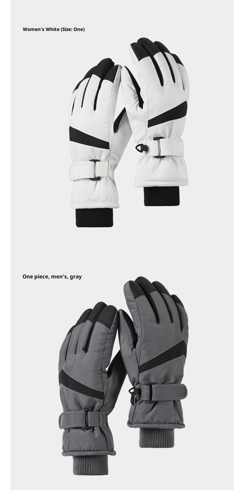 ActiveGo Winter Ski Voor Mannen En Vrouwen Buitensporten Fietsen Bergbeklimmen Sneeuw Warme Handschoenen Verdikt Winddicht Waterdicht_voghion.com