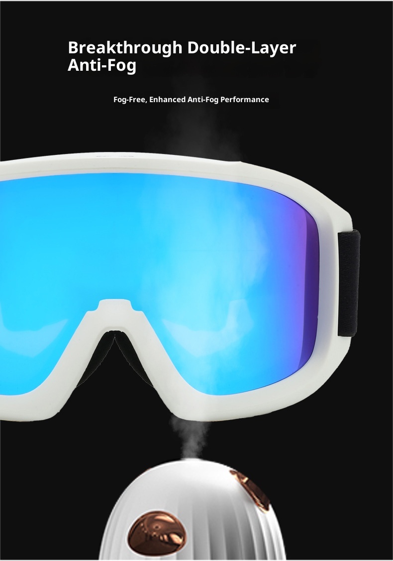 001 2025 Winter New Adult Double-Layer Anti-Fog HD Aspheric Snow Protection Mountaineering Ski Goggles Anti-Snow Blindness_voghion.com